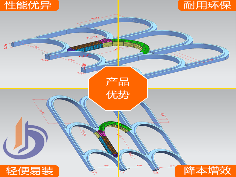 拱形骨架模具